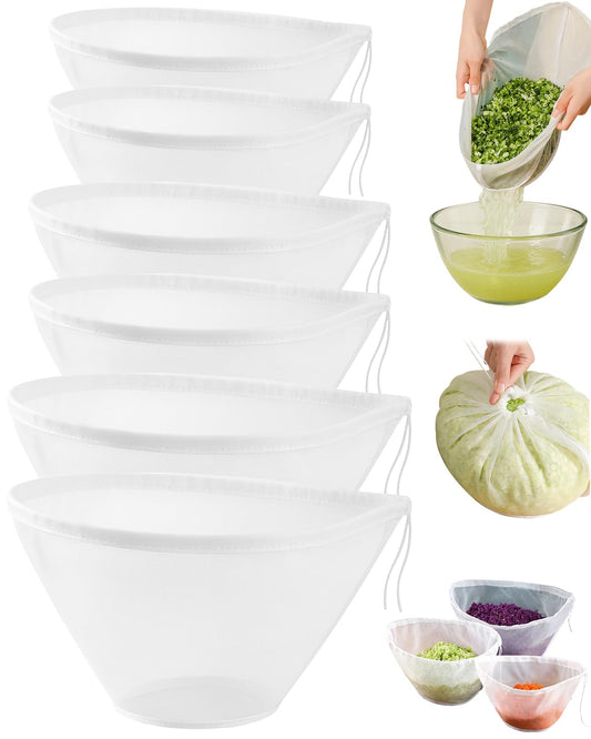 Reusable Fine Mesh Food Strainer Bags