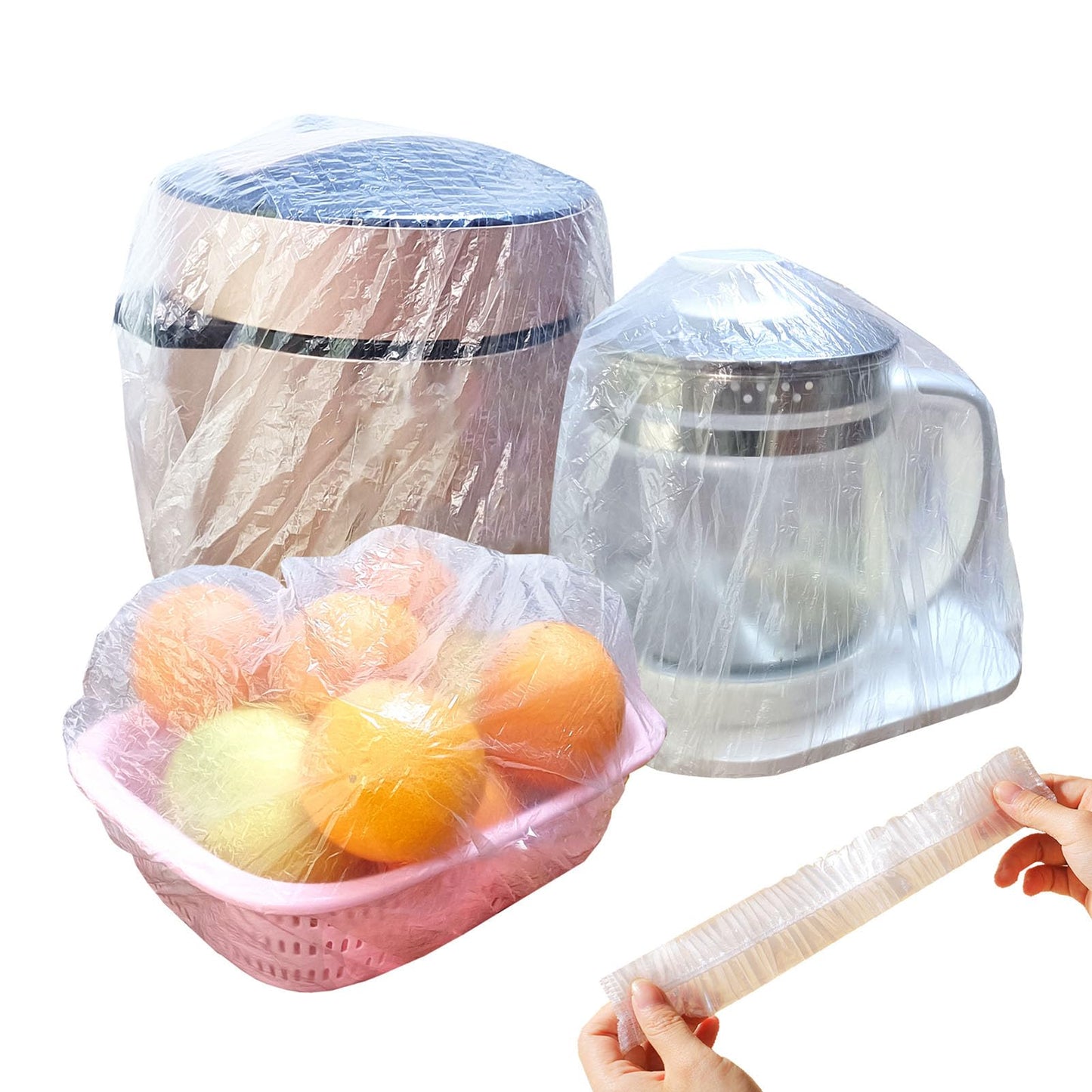 150 PCS Disposable Kitchen Small Appliance Dust Covers with Elastic Band