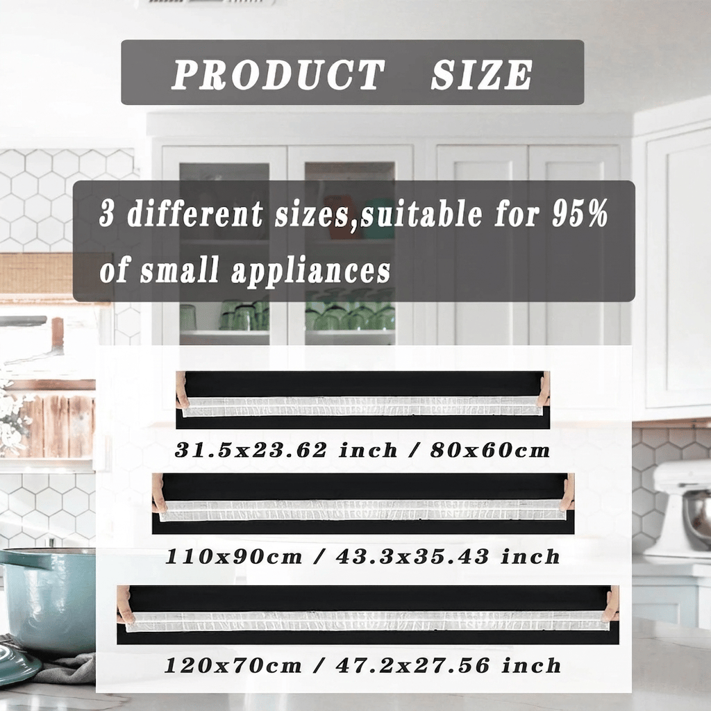 150 PCS Disposable Kitchen Small Appliance Dust Covers with Elastic Band