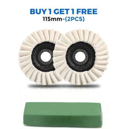 🔥Wool Felt Flap Discs Polishing Wheel