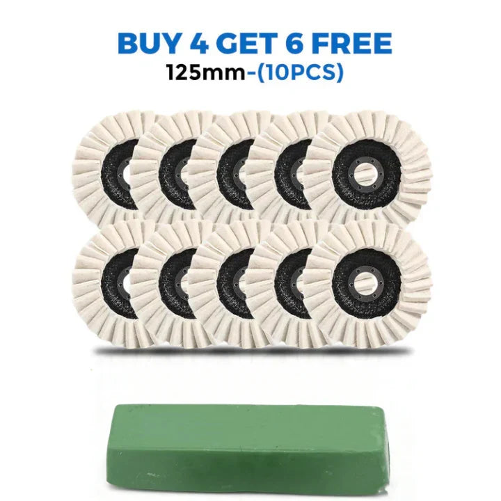 🔥Wool Felt Flap Discs Polishing Wheel