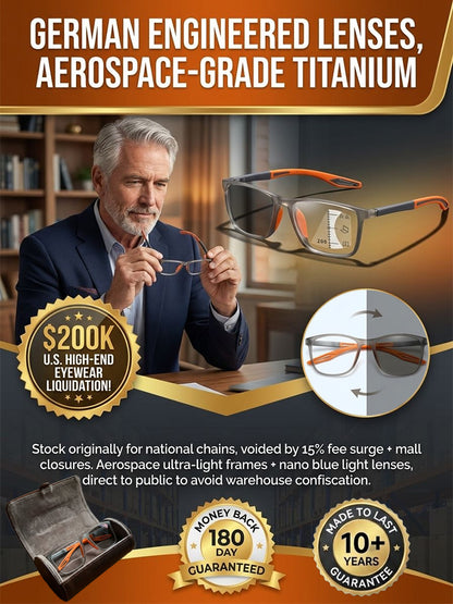 ✨ ✨The End Of The "Glasses Juggle": How New Aerospace Smart-Lenses Restore HD Clarity In Seconds🕶️
