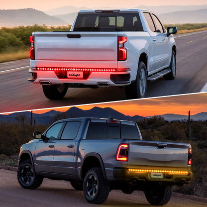 48" Triple Row LED Truck Tailgate Light Strip