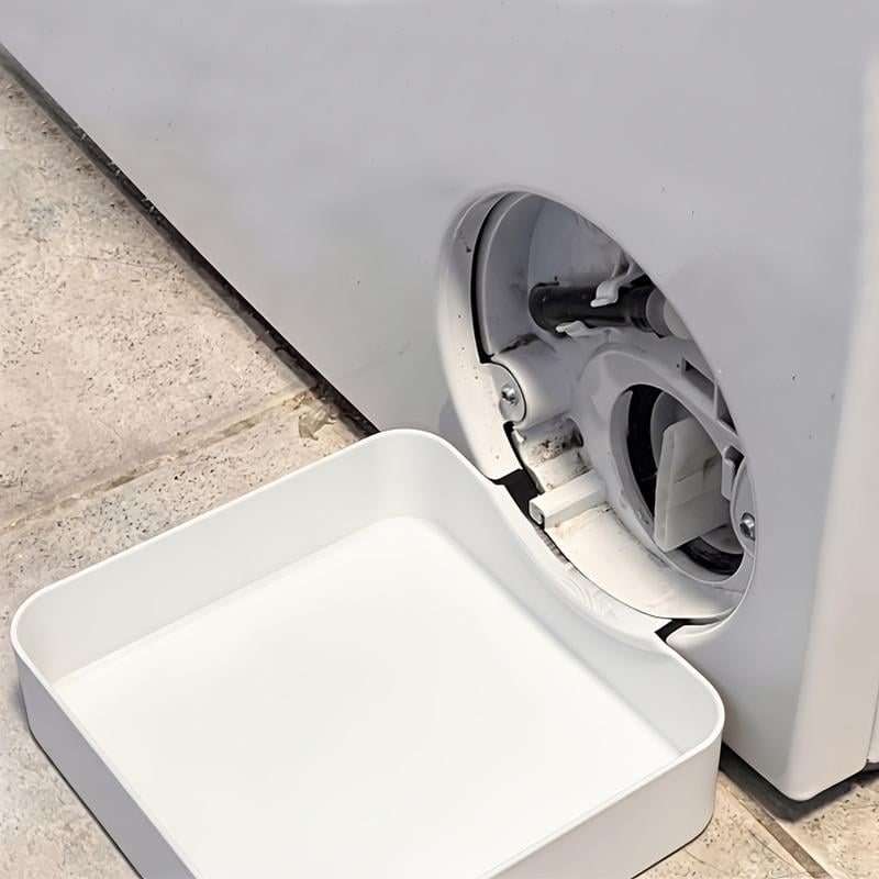 Front-Load Washing Machine Filter Drainage Drip Tray