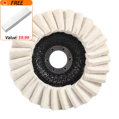 🔥Wool Felt Flap Discs Polishing Wheel
