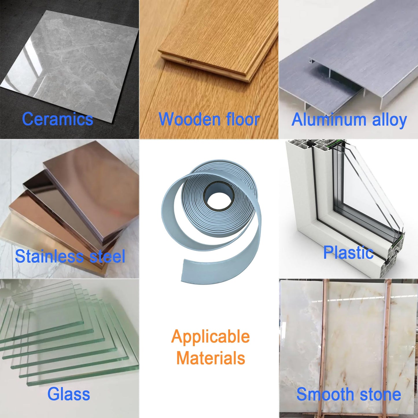 Waterproof Adhesive Caulk Tape Sealant Strip