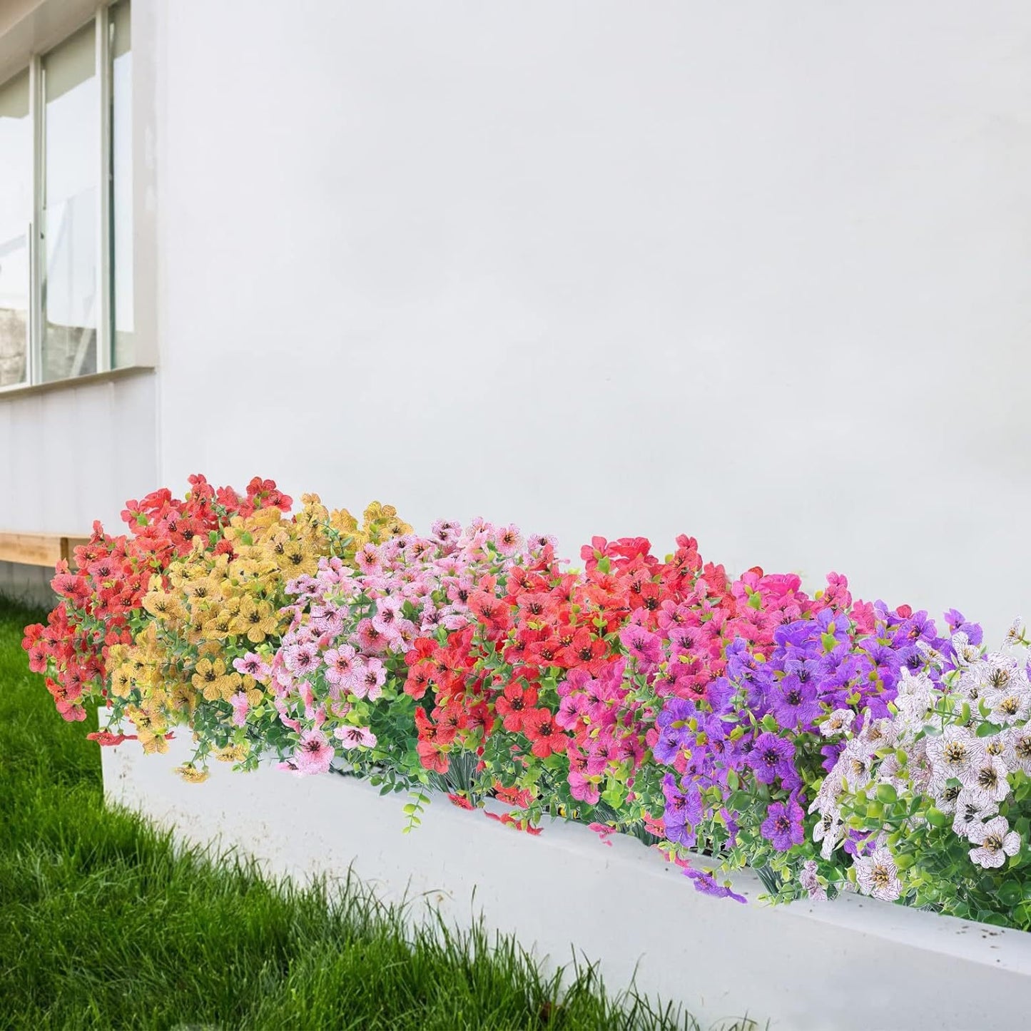 UV-Resistant Artificial Outdoor Flowers