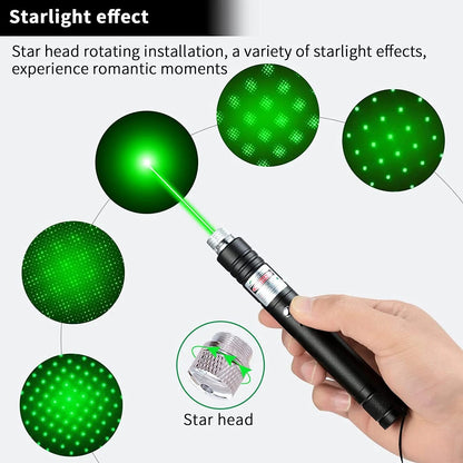 High-Power Tactical Green Laser Pointer