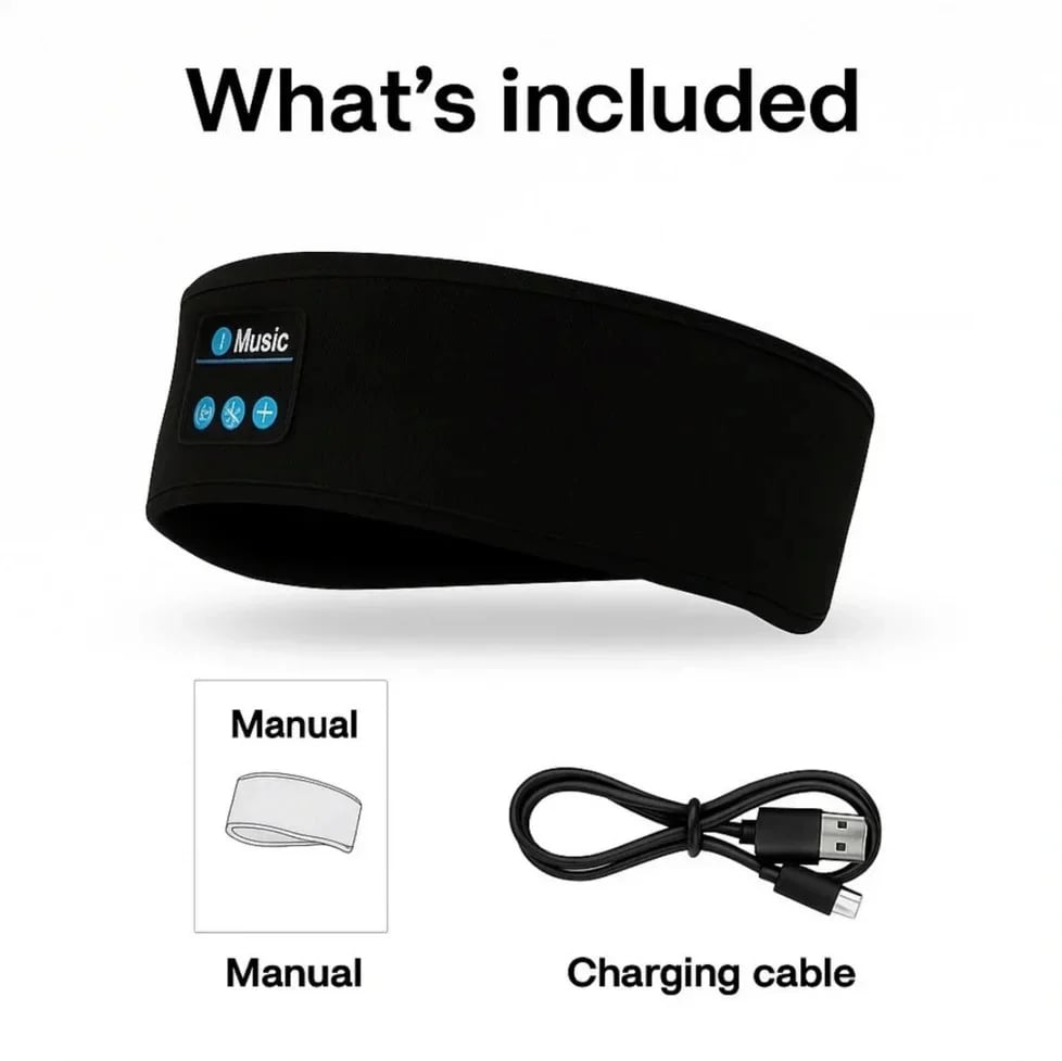 Bluetooth 5.4 Sports Headband