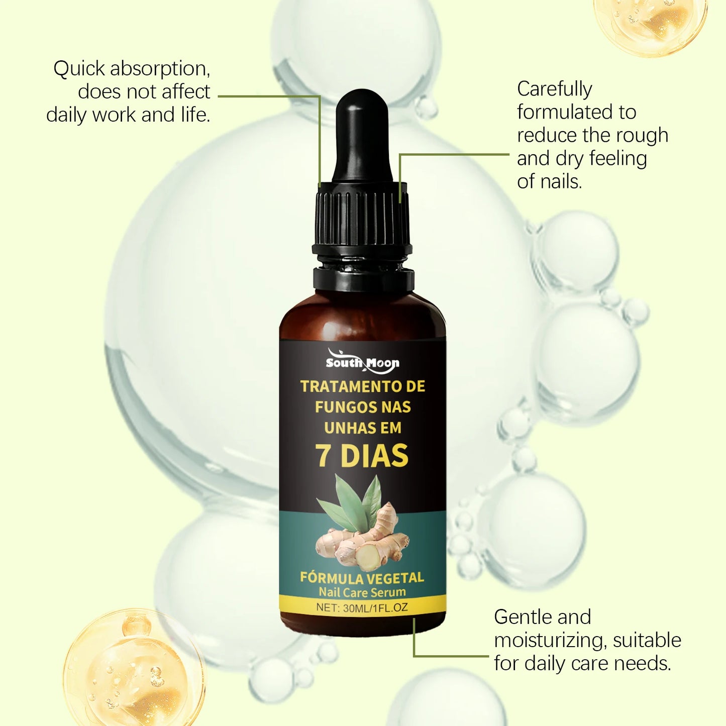 Fungal Nail Renewal Serum Anti Infection Paronychia Onychomycosi Restore Discolored Damaged Nails Hand Foot Nail Care Essence