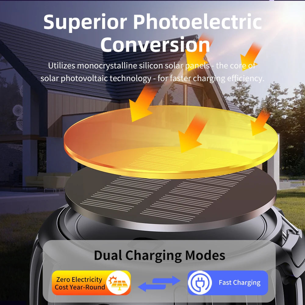 Outdoor Solar Bug Zapper Light – Rechargeable Mosquito & Fly Trap for Garden & Patio