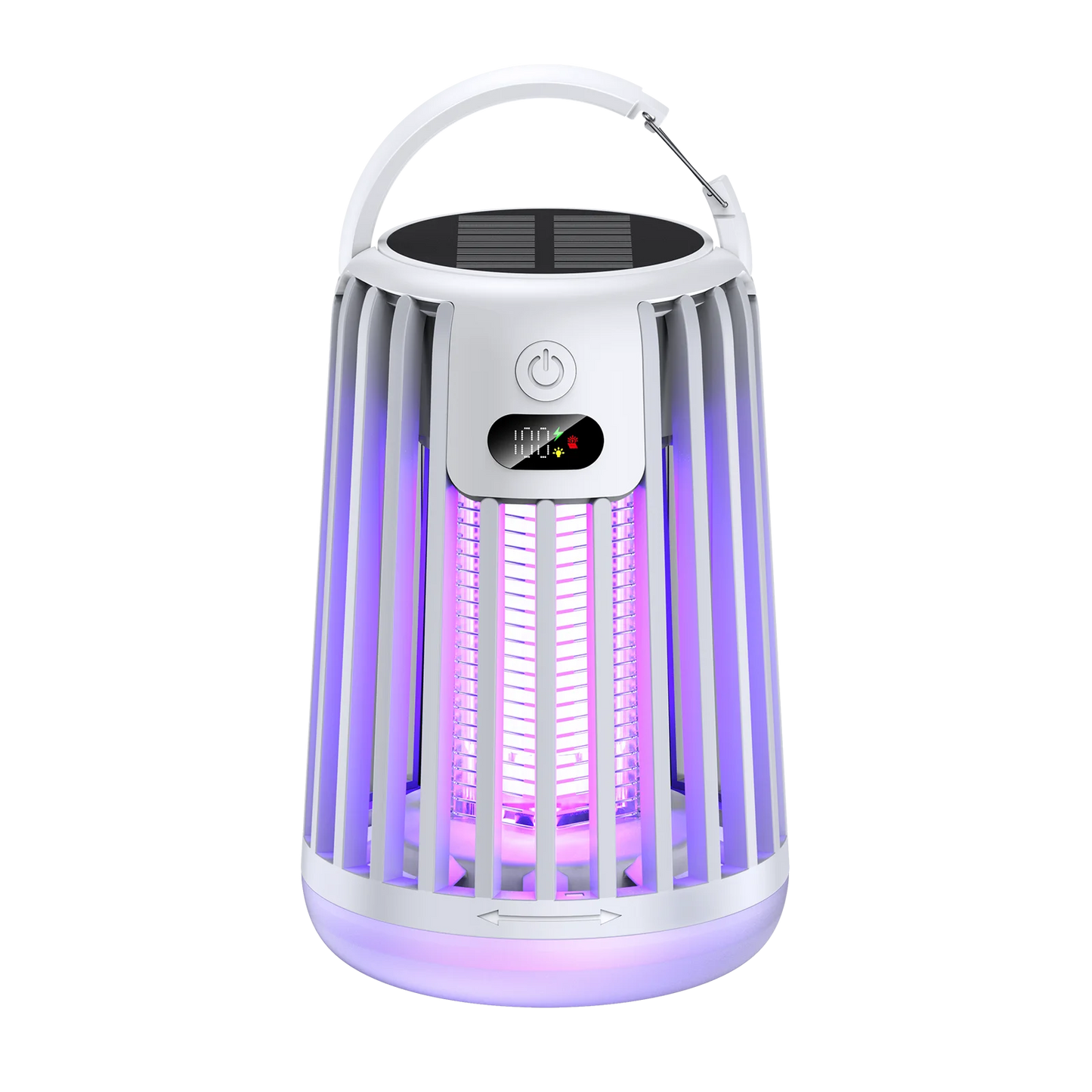 Outdoor Solar Bug Zapper Light – Rechargeable Mosquito & Fly Trap for Garden & Patio