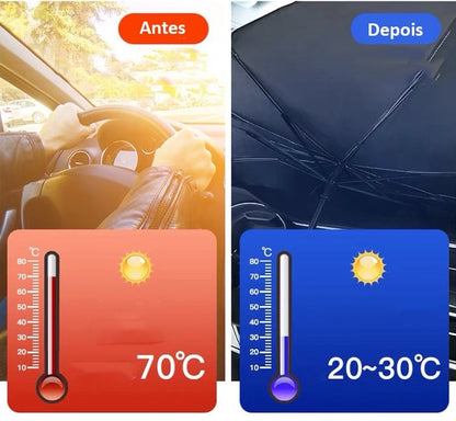 Umbrella Car Sunshade Windshield Cover