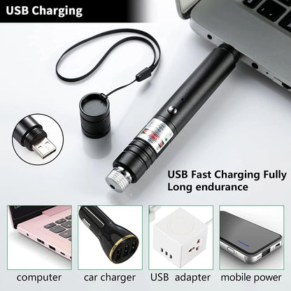 High-Power Tactical Green Laser Pointer