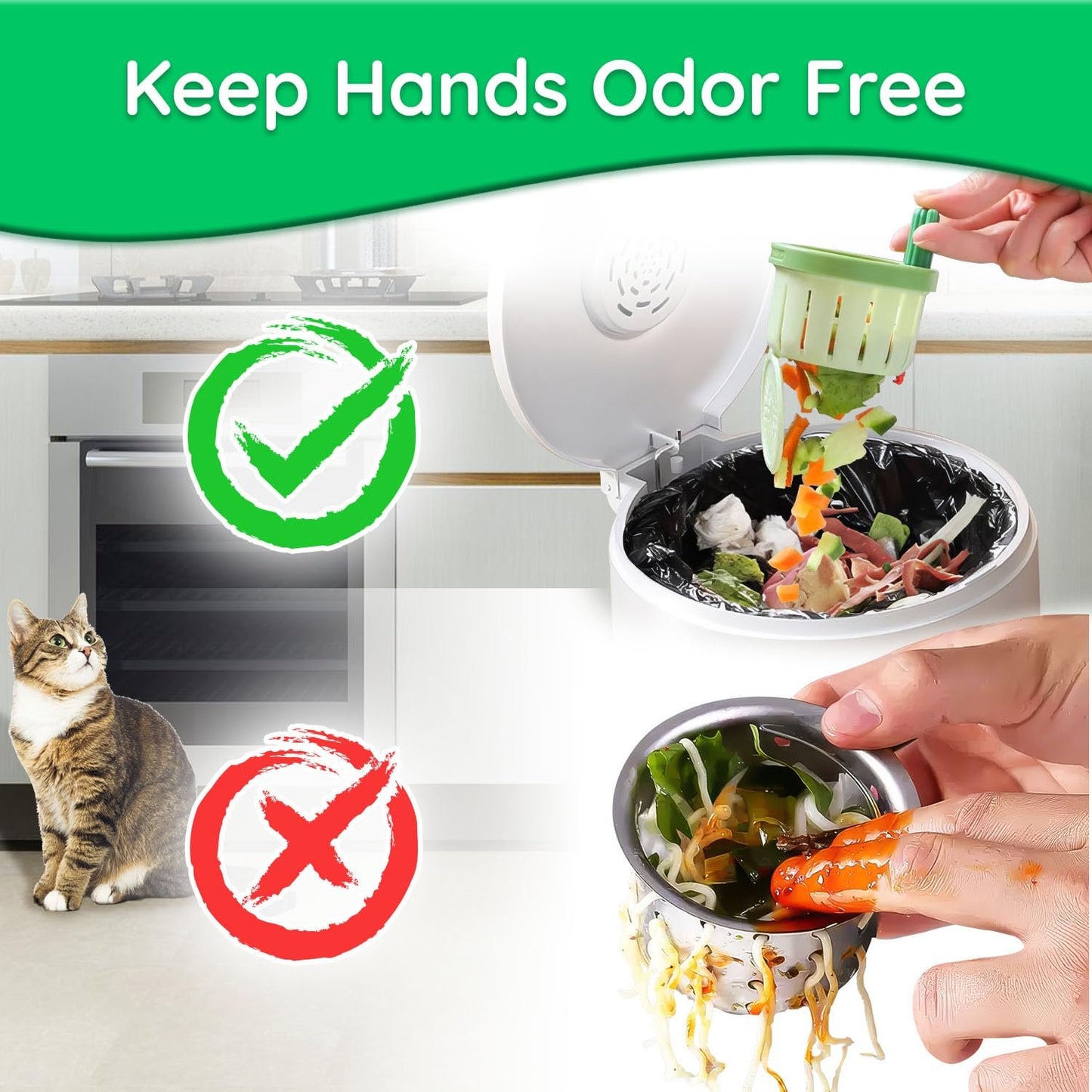 Cactus Self-Cleaning Kitchen Sink Strainer