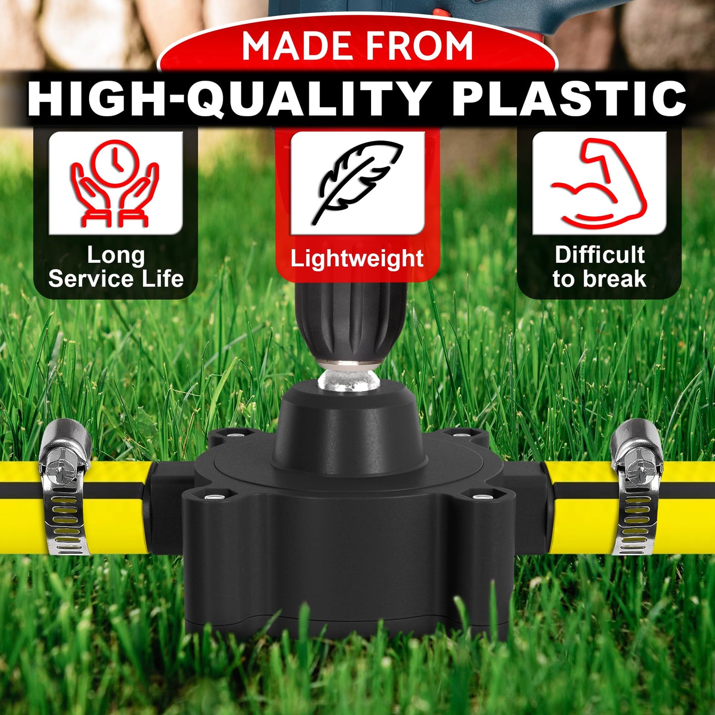 Portable Electric Drill Water Pump