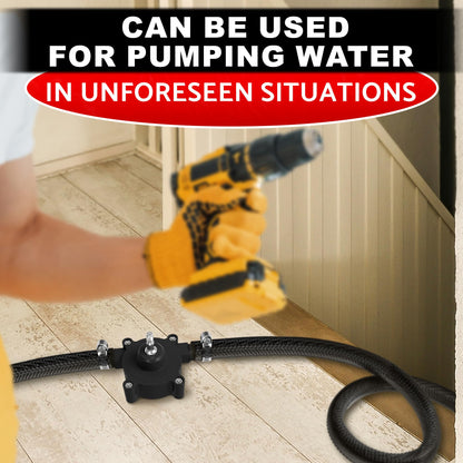 Portable Electric Drill Water Pump