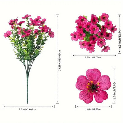 UV-Resistant Artificial Outdoor Flowers